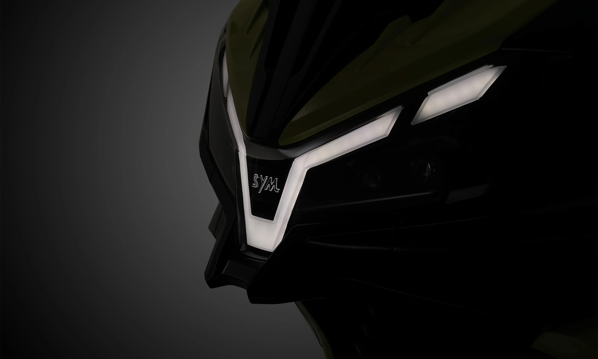 V字型LEDポジションライト。