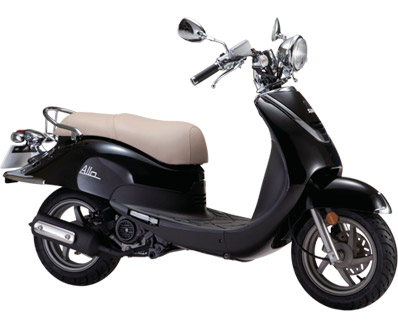 SYM ALLO 125 黒色／紫  整備済完動車 連絡下さい。 SYM：ALLO 125